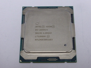 INTEL Server用 CPU XEON E5-2699v4 22コア44スレッド 2.20GHZ SR2JS FCLGA2011-3 CPUのみ 起動確認済です 