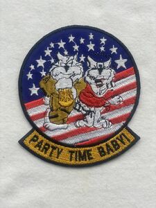 USN F-14 TOMCAT “PARTY TIME BABY!!” patch!!