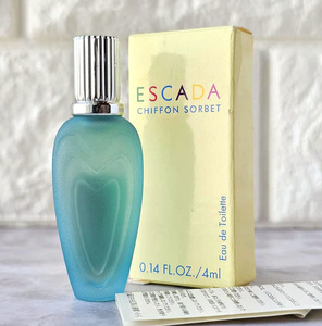 ★希少・未使用★ESCADA エスカーダ/CHIFFON SORBET シフォン ソルベ ミニ香水★4ml・EDT★