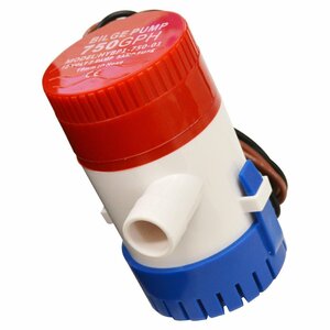 【送料無料】ビルジポンプ 750GPH 12V 船 ボート 水 排水 水中 小型 ポンプ 海水 淡水 花 ガーデニング 雨水 船 ボート 毎分47.3L