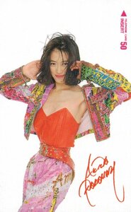 ★中森明菜★テレカ５０度数未使用pu_33