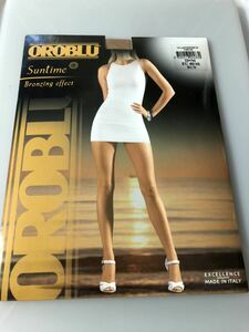 【送料無料】 OROBLU suntime bronzing effect M 40/42 sun 15デニール パンティストッキング panty stocking