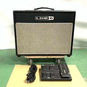 LINE6 FlextoneⅢ ギターアンプ [フットスイッチ（FBV EXPRESS) / 接続ケーブル]付き★ジャンク品