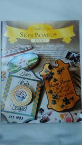 トールペイント　洋書　Priscilla Paints Sign Boards Book 1 / Priscilla Hauser Scott Ladd　　　Ybook-1598