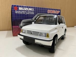 【TK0507】SUZUKI Vitara/Escude1:18 scale die-cast Model DORLOP スズキ エスキュード ミニカー コレクション ホワイトカラー