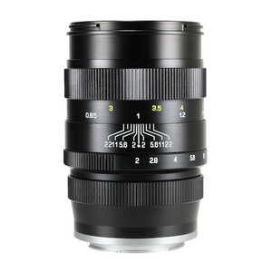 中一光学 CREATOR 85mm F2 ブラックー ソニーEマウント 単焦点レンズ