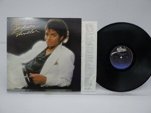 Michael Jackson(マイケル・ジャクソン)「Thriller(スリラー)」LP（12インチ）/EPIC/SONY(QE 38112)/ポップス