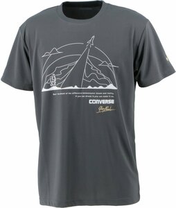 1450169-CONVERSE/ゴールドシリーズ 昇華Ｔシャツ 半袖 プラクティスシャツ バスケットボール ウェア