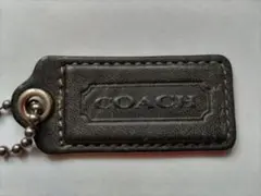 COACH バッグタグ　濃紺