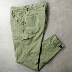 【INCOTEX】インコテックス SLACKS 春夏軽やかな味出しコットンナイロン生地のパラシュートパンツ 34 新品未使用