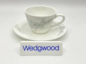 WEDGWOOD ウェッジウッド ICE FLOWER Espresso Cup & Saucer アイスフラワー エスプレッソ カップ&ソーサー *L71