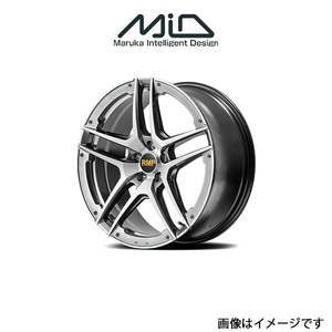 MID RMP 025SV アルミホイール 4本 アコード ハイブリッド CR系(17×7J 5-114.3 INSET48 ハイパーメタルコート)