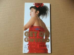 GWINKO●8cm CDシングル[GET ON/帰れない夜]●岩室先子,西村麻聡,大沢誉志幸,小島良喜,CINDY,和モノ,City Pop