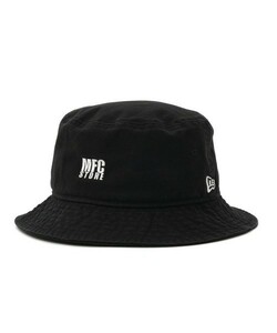 NEW ERAxMFC STORE LOGO BUCKET HAT 黒 L/XLサイズ ニューエラ×mfc store バケットハット 星条旗