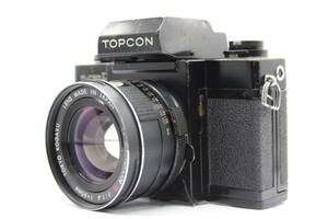 【訳あり品】 トプコン Topcon Super DM ブラック / RE GN Topcor M 50mm F1.4 ボディ レンズセット C9470