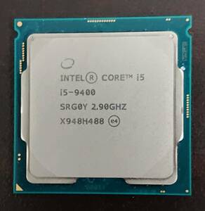 CPU Intel Core i5-9400 2.90GHz 中古品