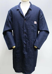 HOLD FAST (ホールドファスト) Warehouse Linen Coat / ウエアハウス リネンコート 極美品 ネイビー size L / 英国製