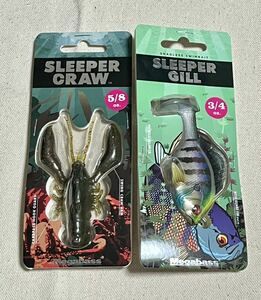 メガバス スリーパーギル ＆ スリーパークロー セット 未開封 SLEEPER GILL SLEEPER CRAW