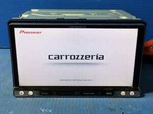 パイオニア　カロッツェリア　AVIC-MRZ066　フルセグ/CD/DVD/SD/USB/Bluetooth　動作確認OK　　　0420-4