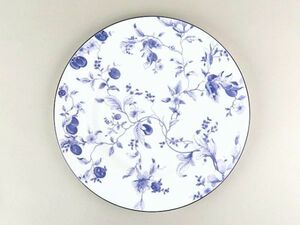 Wedgwood(ウエッジウッド)　 BLUE PLUM：ブループラム　 ディナープレート　27cm　845858AA298Q01