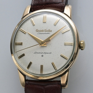 グランドセイコー ファーストモデル 浮きロゴ文字盤 手巻 ２５石 クロノメーター 獅子メダル Grand Seiko Chronometer J14070E 稼動確認済