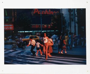 真作保証品『牛腸茂雄 カラープリント作品 写真集「見慣れた街の中で」収録 写真展使用品』