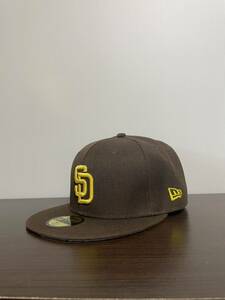 NEW ERA ニューエラキャップ MLB 59FIFTY (7-1/2) 59.6CM SANDIEGO PADRES サンディエゴ パドレス帽子
