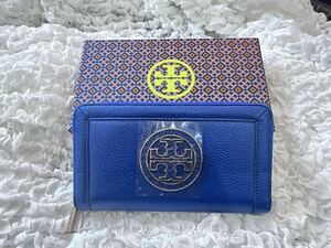 新品未使用 Tory Burch トリーバーチ 長財布 ラウンドファスナー アウトレット スペースコーラル 12159111