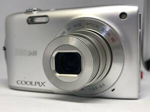動作OK Nikon ニコン COOLPIX S3300 コンパクトデジタルカメラ Z0