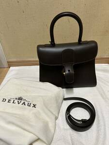 美品　DELVAUX MODELE DEPOSE デルボー ブリヨンMM ヴィンテージ