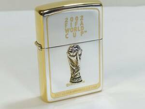 【パケ無料】希少レア 良品 ZIPPO/ジッポー FIFA WORLD CUP/日韓 ワールドカップ 歴代優勝国 2002年製 [f1056]