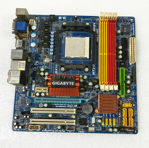 美品 GIGABYTE GA-MA78GM-S2HP マザーボード AMD 780G AM2+ AM2 940 対応 Micro ATX DDR2