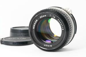 【美品】動作◎ 綺麗な写真　ニコン Ai-s Nikkor 50mm F1.4S オールドレンズ