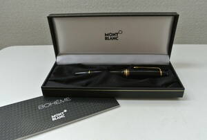 ★MONTBLANC モンブラン万年筆マイスターシュテック146　ブラック★良品　14Cペン先