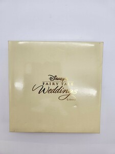 未使用品 ディズニー アンバサダー FAIRY TALE Weddings ケーキ皿 ペア 18cm お皿 プレート セット 外箱付 Disney NARUMI ナルミ