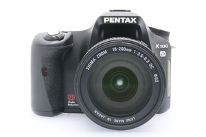 PENTAX K100D + SIGMA 18-200mmF3.5-6.3 DC ペンタックス デジタル一眼レフ レンズ ジャンク