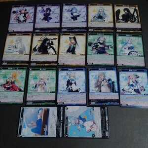 17種類セット　WIXOSS　ウィクロス　トレーディングカード　コレクション　カード