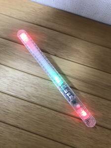 ★ペンライト★コンサートライト★LED★点滅★グリーン＆レッド★ボタン電池式★ボタンで切り替え★ライトステッキ★スティック★