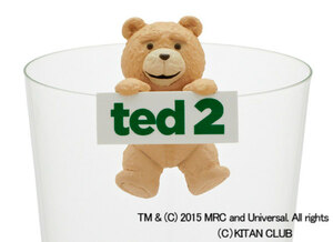 PUTITTO TED2 コップのフチのテッド ロゴ 単品 / フチ