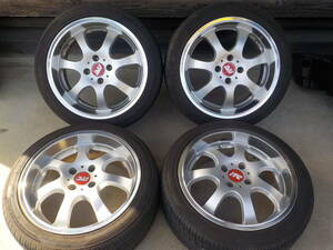 06056★レイズ　ITC 16インチ 7J FF45 PCD100 195/45R16★日産 ニッサン AK12　60318 NNK　BNK12 マーチ