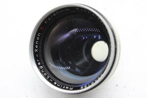 【返品保証】 シュナイダー Schneider-Kreuznach Retina-Longar-Xenon C 80mm F4 レンズ s6309