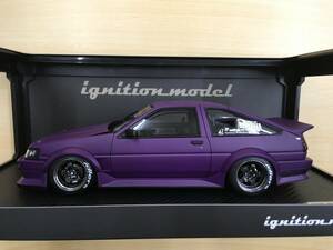 119 T-213/IGNITIONMODEL イグニッションモデル RWB AE86 MATTE PURPLE 1/18 マットパープル