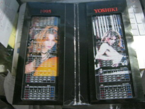 YOSHIKI / 1995カレンダー フラッグ2枚セット X JAPAN エックス