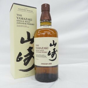 1円～【未開栓】SUNTORY サントリー 山崎 NV シングルモルト ウイスキー 700ml 43％ 箱付 11555788 0419