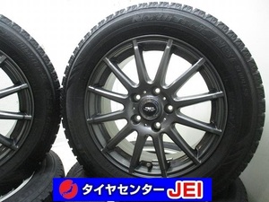 16インチ 8.5分山 205/60R16 6.5J+47 114.3 ノア/ヴォクシー 中古スタッドレスアルミホイール【4本セット】送料無料(SA16-4026）