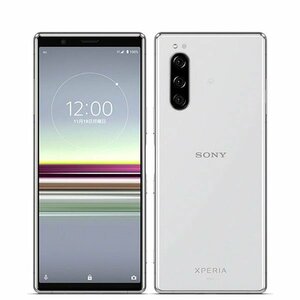 バッテリー80％以上 SO-01M Xperia 5 グレー 中古 SIMフリー SIMロック解除済