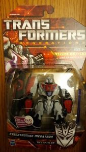 TRANSFORMERS GENERATIONS DELUXE WAR FOR CYBERTRON CYBERTRONIAN MEGATRON MOSC 海外 即決