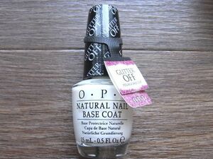 新品●OPI ●NT B01　Glitter Off Ｂasa Coat　 ベースコート　　匿名発送