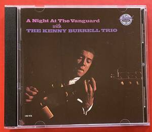 【CD】Kenny Burrell「ヴィレッジ・ヴァンガードの夜A NIGHT AT THE VANGUARD +2」ケニー・バレル 輸入盤 ボーナストラックあり [01080397]