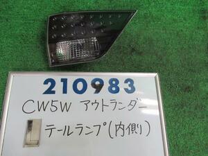 アウトランダー DBA-CW5W リア フィニッシャー パネル ローデスト24G 4WD 7人 A31 イマセン 1146-356 210983